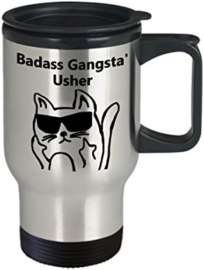 Badass Gangsta 'Osher Coffe Travel Mug
