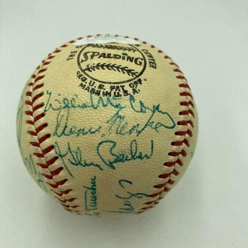 קבוצת משחקי כל הכוכבים הטובים ביותר משנת 1970 חתמה בייסבול עם רוברטו קלמנטה JSA COA - כדורי בייסבול חתימה